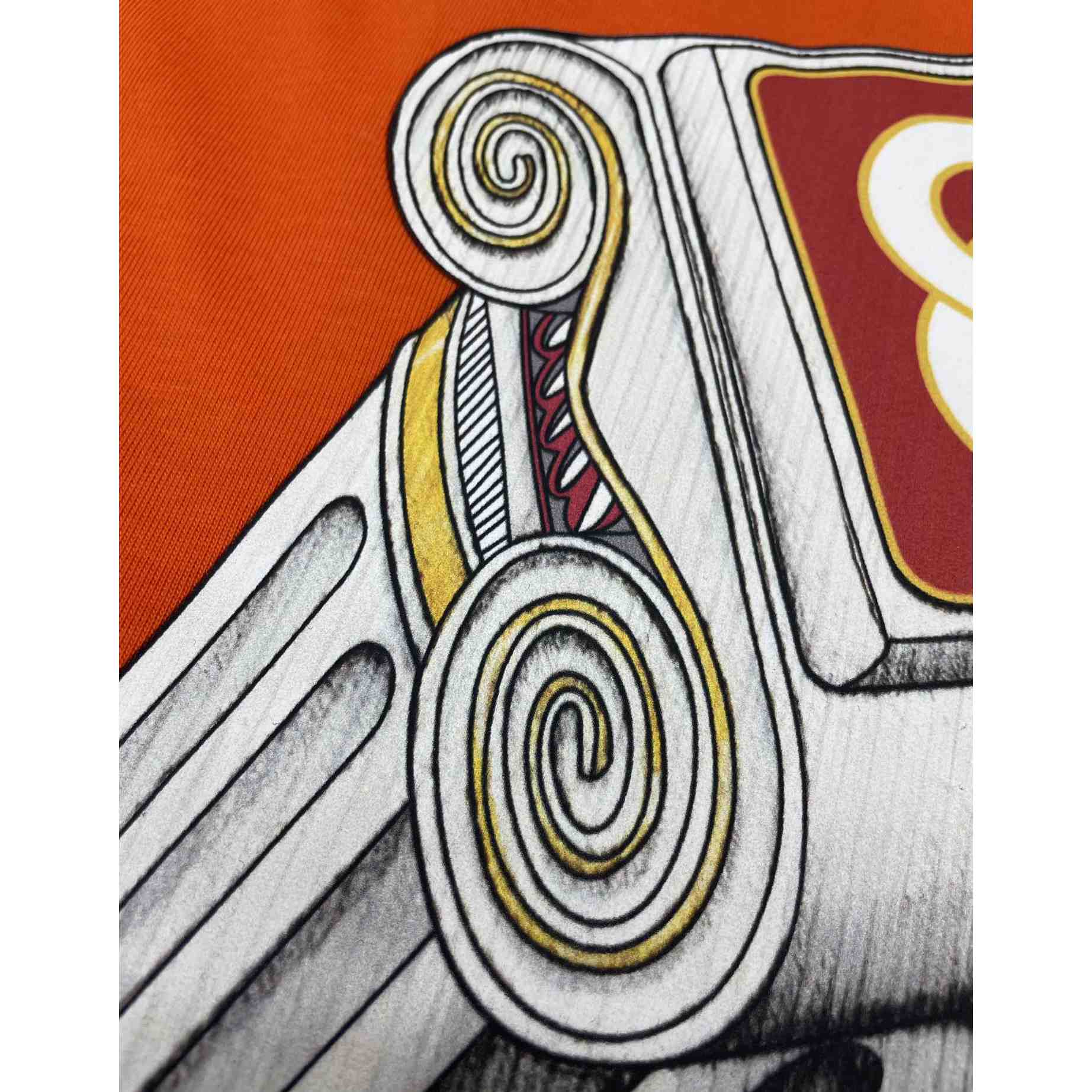 Casablanca Leaning Column T-Shirt   C907 - DopestKickz