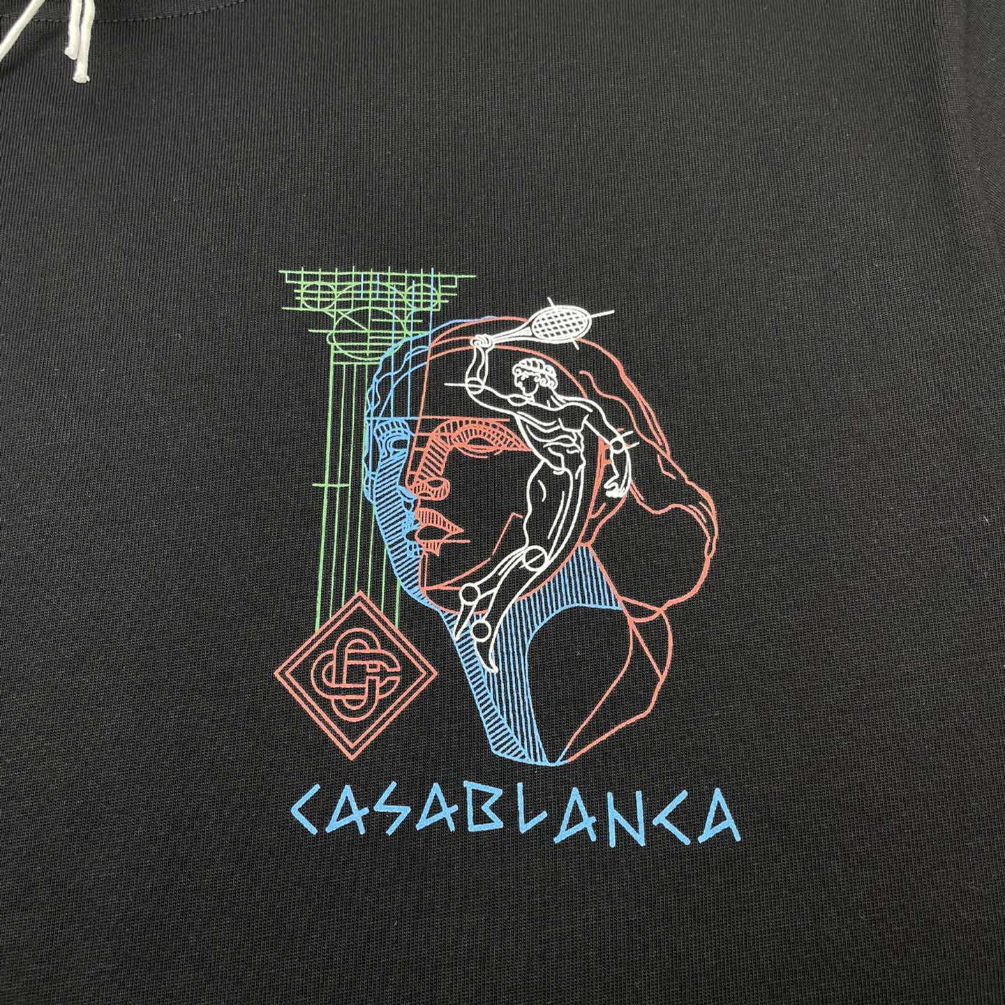 Casablanca Tennis Play In Progress T-shirt   C901 - DopestKickz
