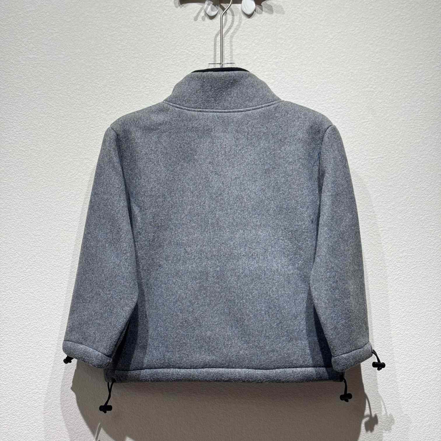 Miu Miu Logo-embroidered Fleece Sweatshirt - DopestKickz