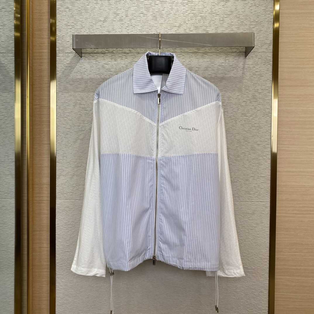 Christian Dior Couture Two-Material Zipped Shirt - DopestKickz
