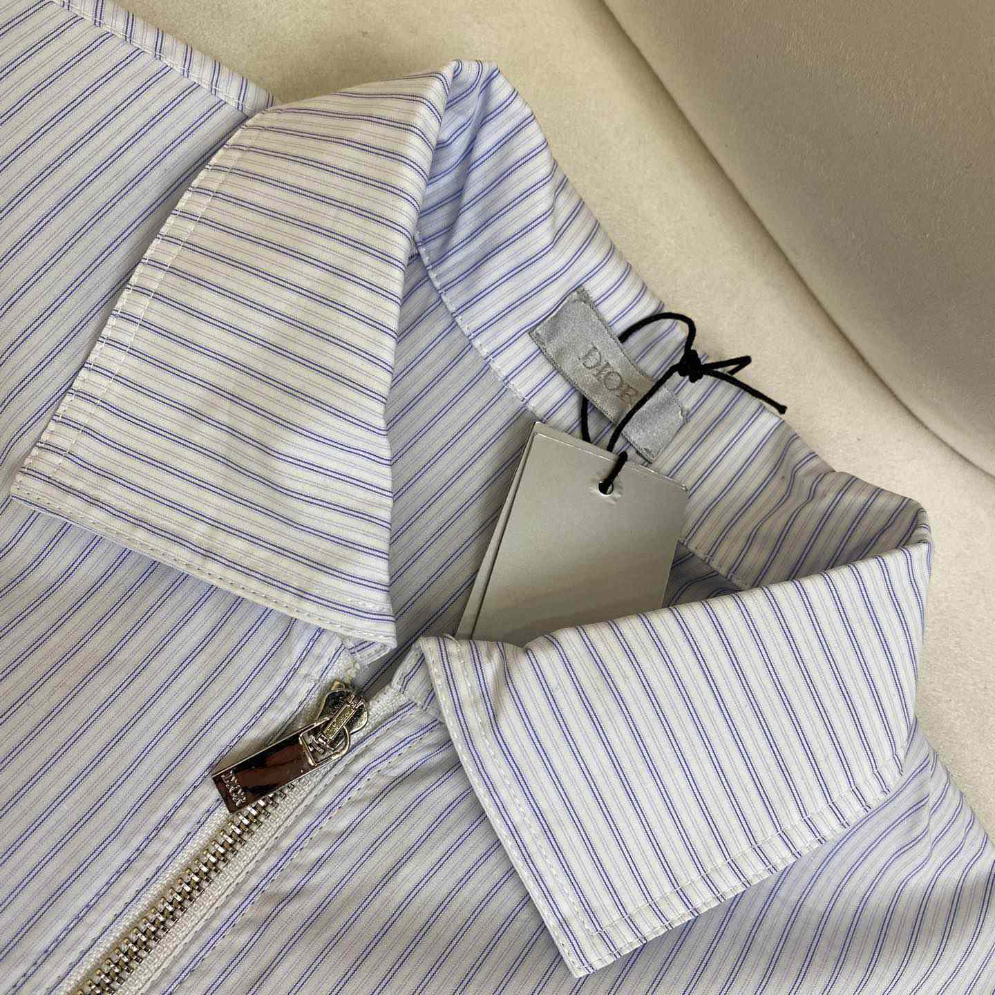 Christian Dior Couture Two-Material Zipped Shirt - DopestKickz