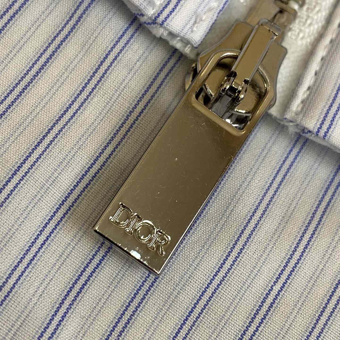 Christian Dior Couture Two-Material Zipped Shirt - DopestKickz