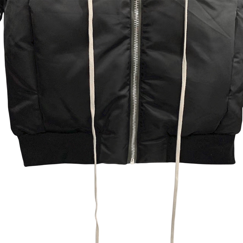Rick Owens Drawstring Waist Bomber Jacket - DopestKickz