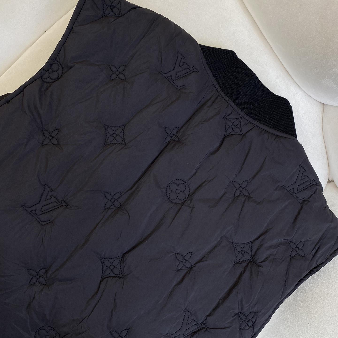 Louis Vuitton Monogram Quilted Gilet    - DopestKickz