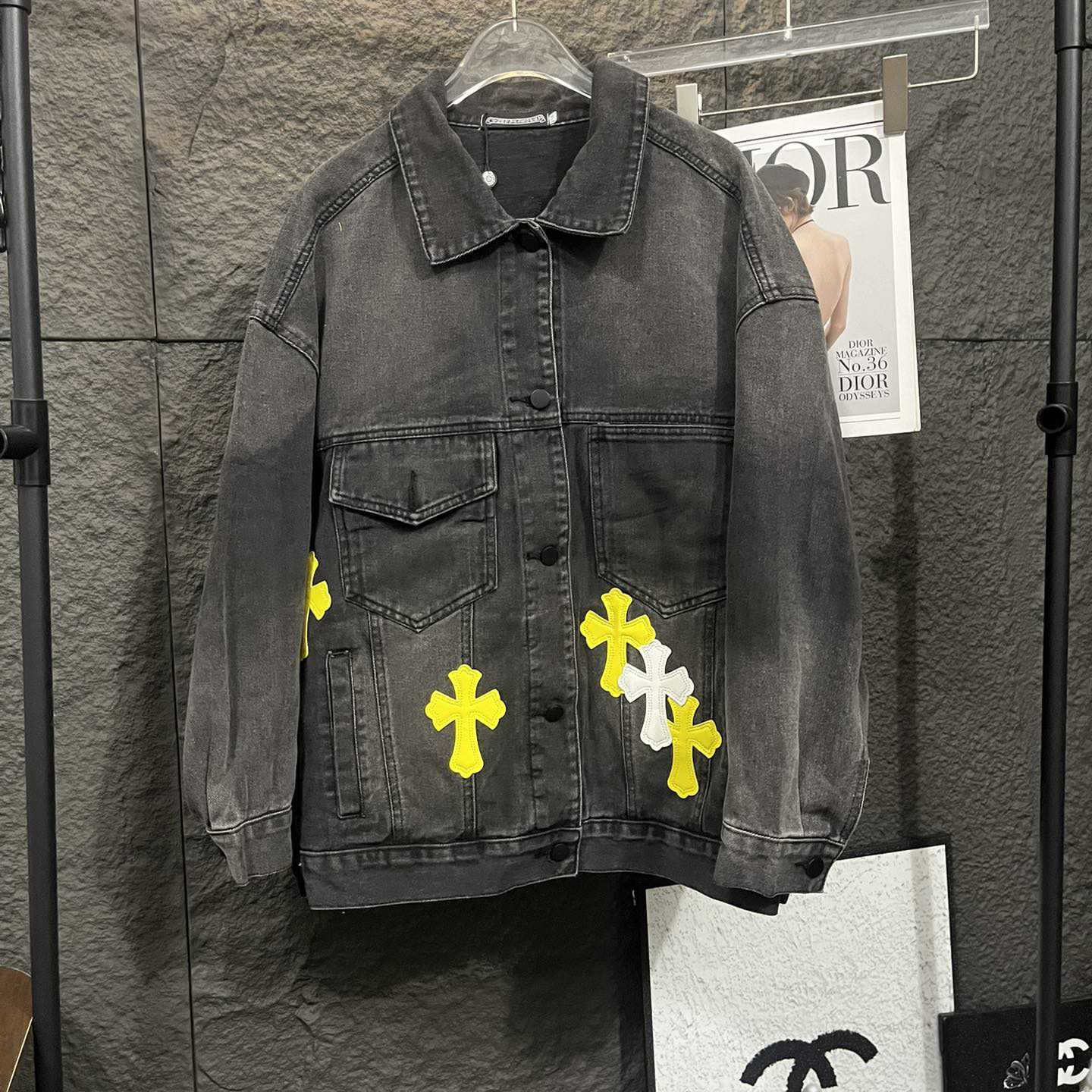 Chrome Hearts Denim Jacket - DopestKickz
