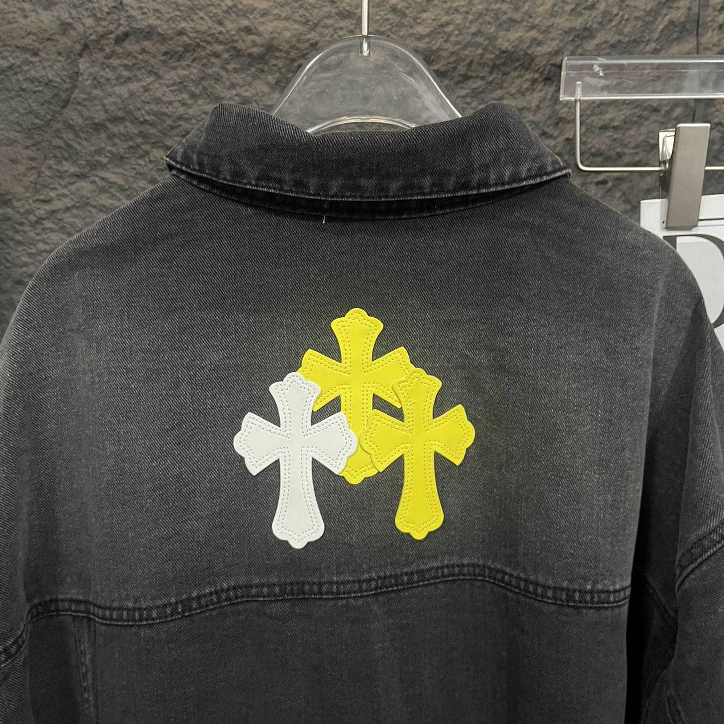 Chrome Hearts Denim Jacket - DopestKickz