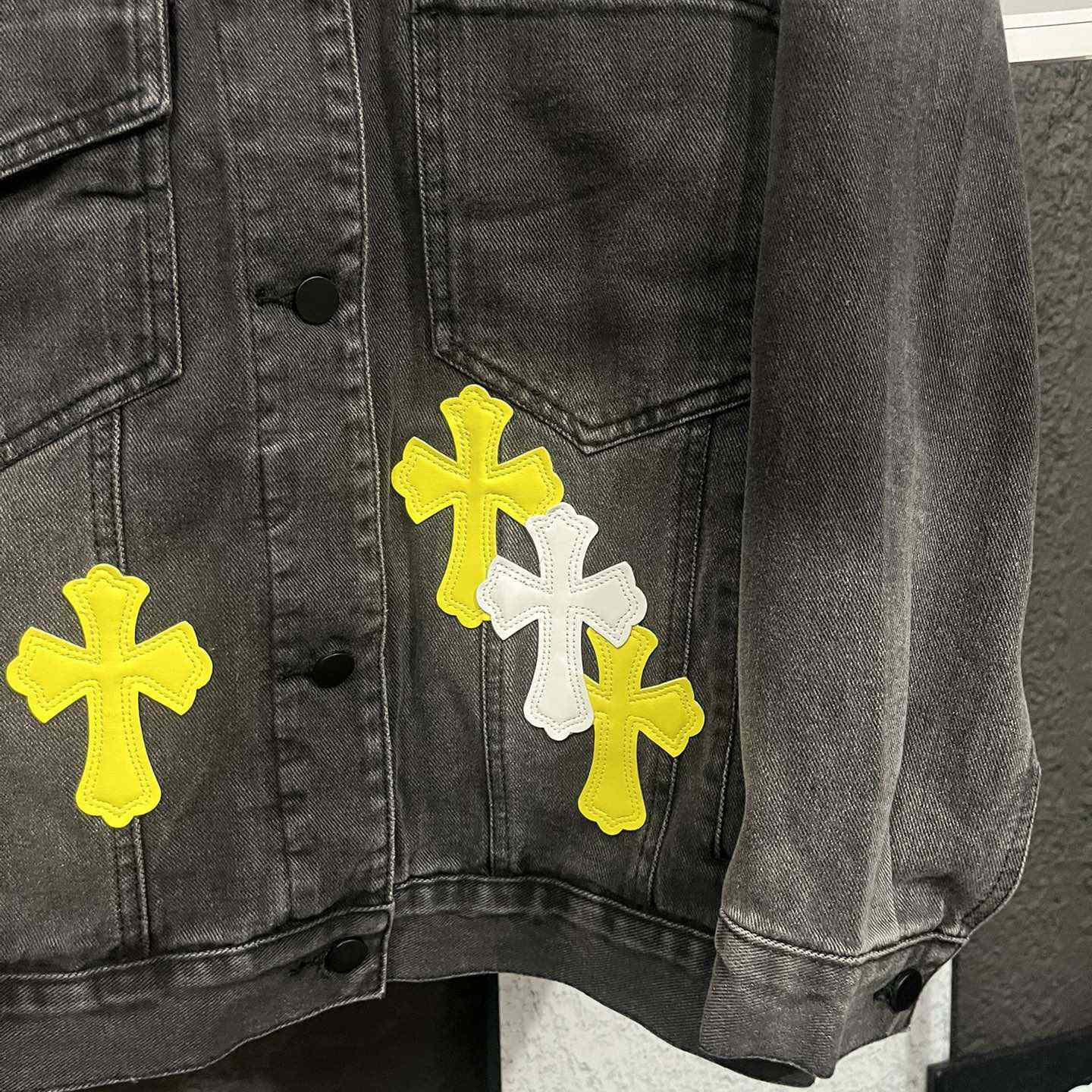 Chrome Hearts Denim Jacket - DopestKickz