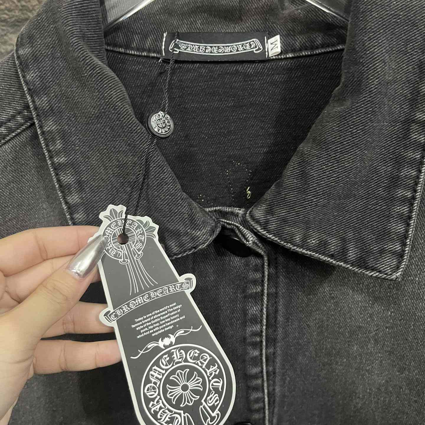 Chrome Hearts Denim Jacket - DopestKickz