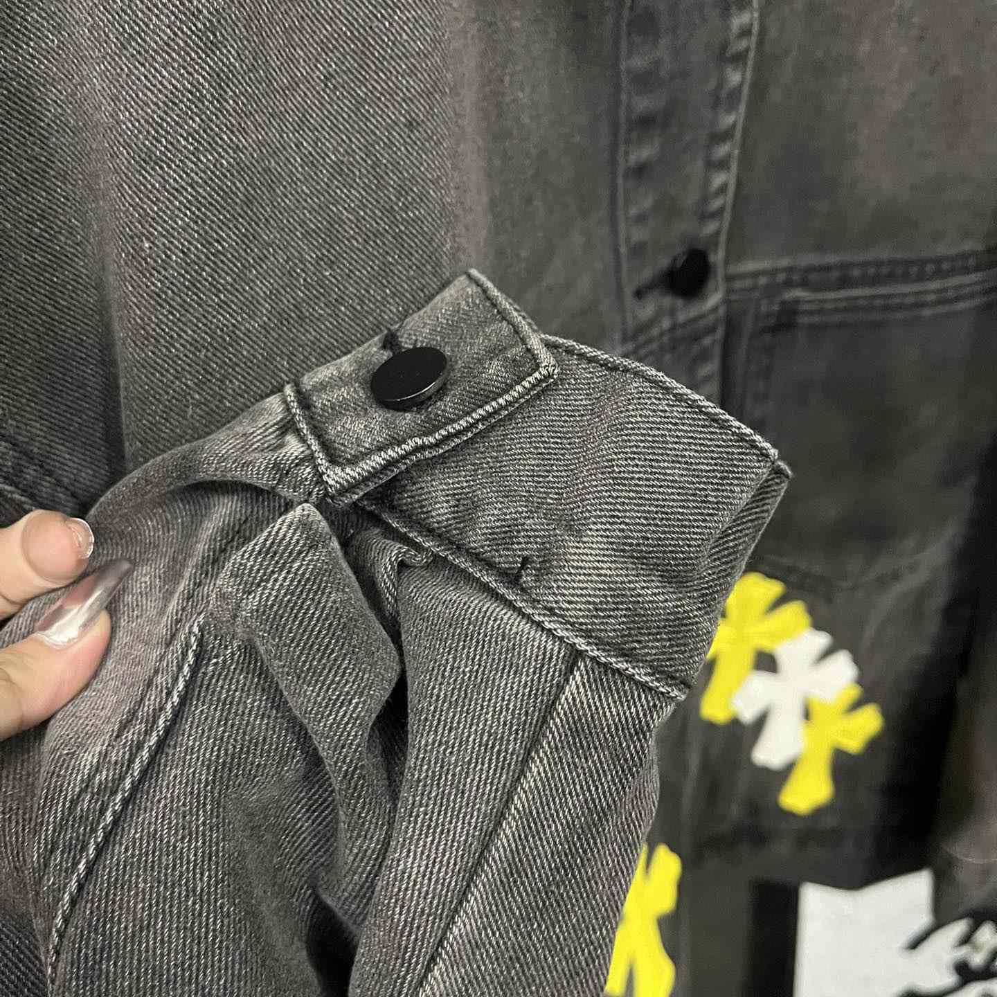 Chrome Hearts Denim Jacket - DopestKickz