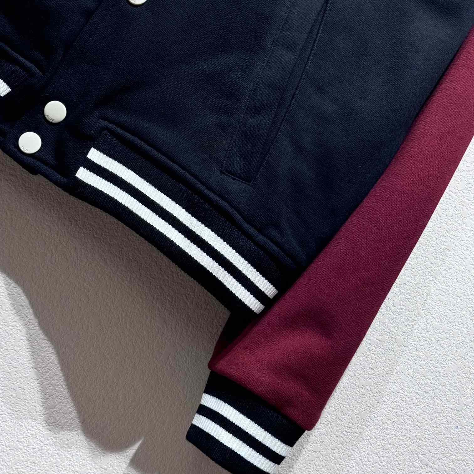 Celine Teddy Jacket In Cotton Fleece - DopestKickz