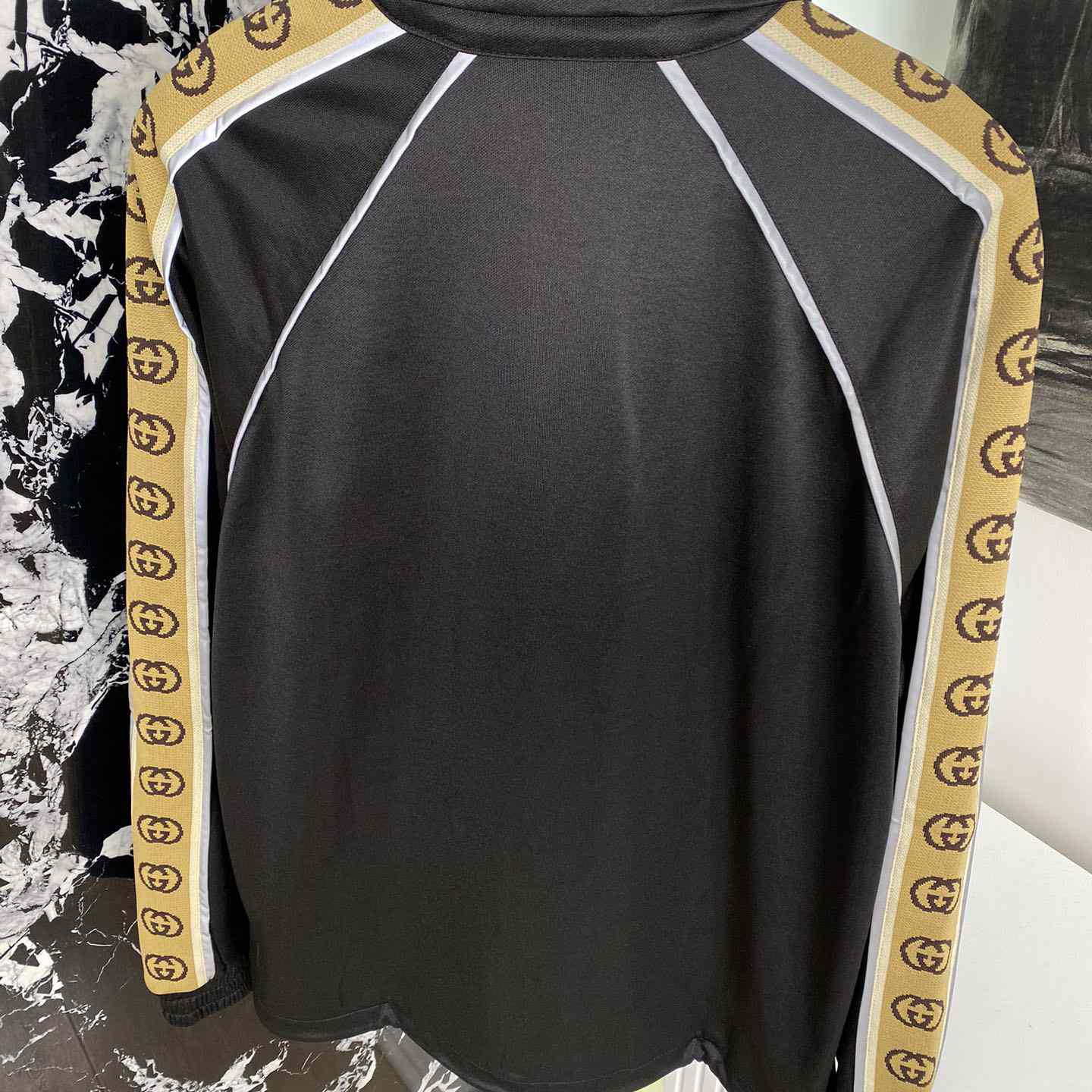 Gucci Oversize Technical Jersey Jacket - DopestKickz