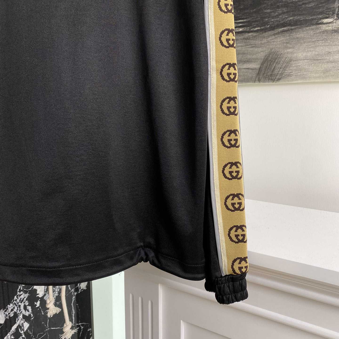 Gucci Oversize Technical Jersey Jacket - DopestKickz