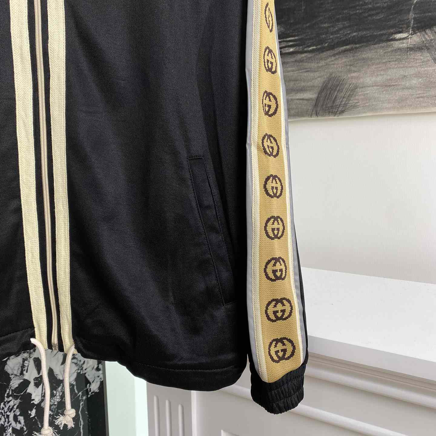 Gucci Oversize Technical Jersey Jacket - DopestKickz