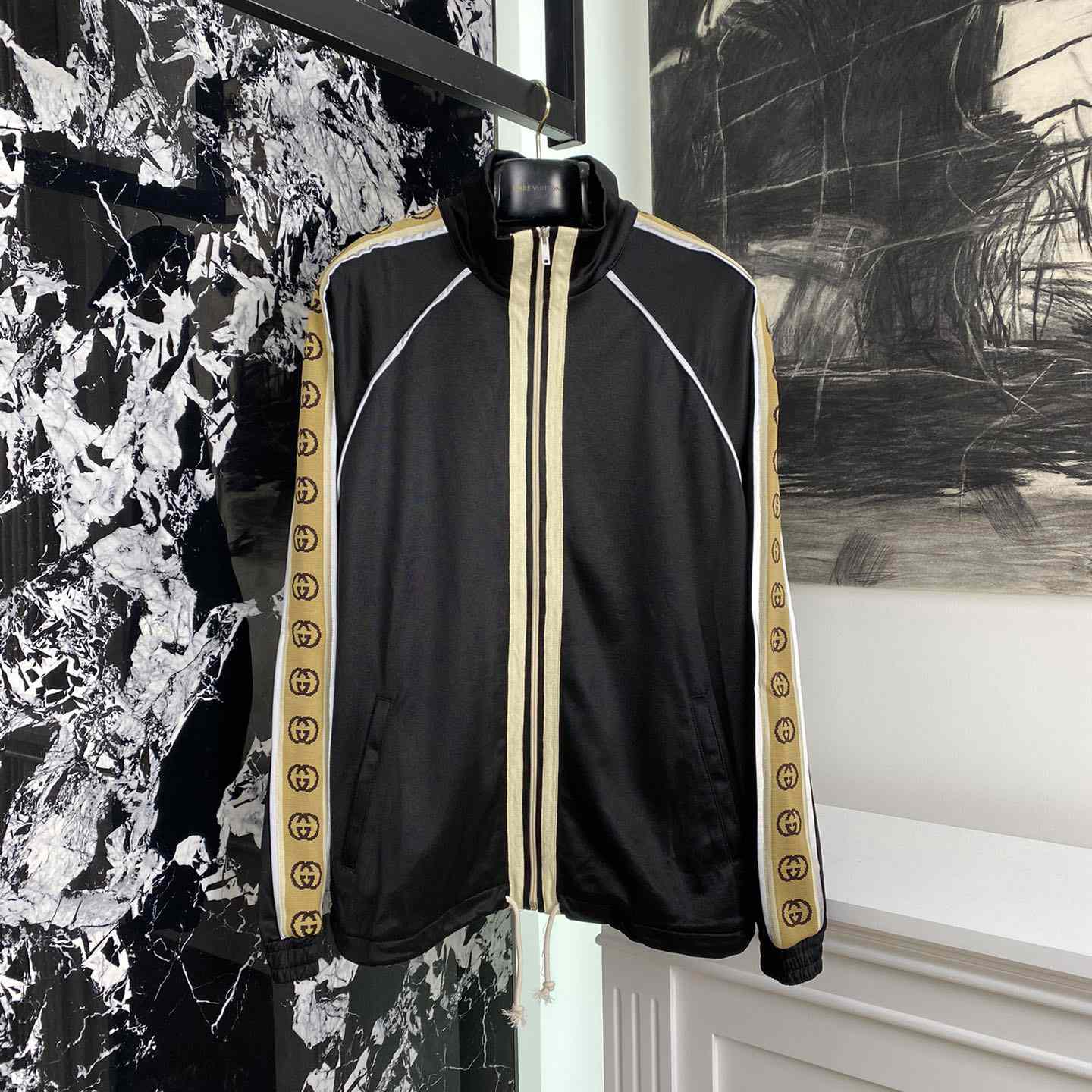 Gucci Oversize Technical Jersey Jacket - DopestKickz