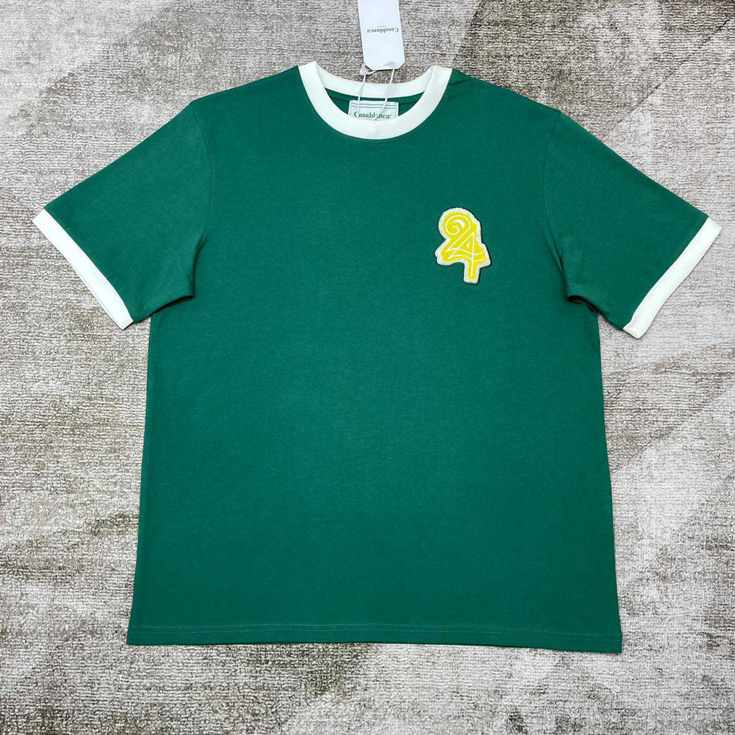 Casablanca Cotton T-Shirt   C909 - DopestKickz