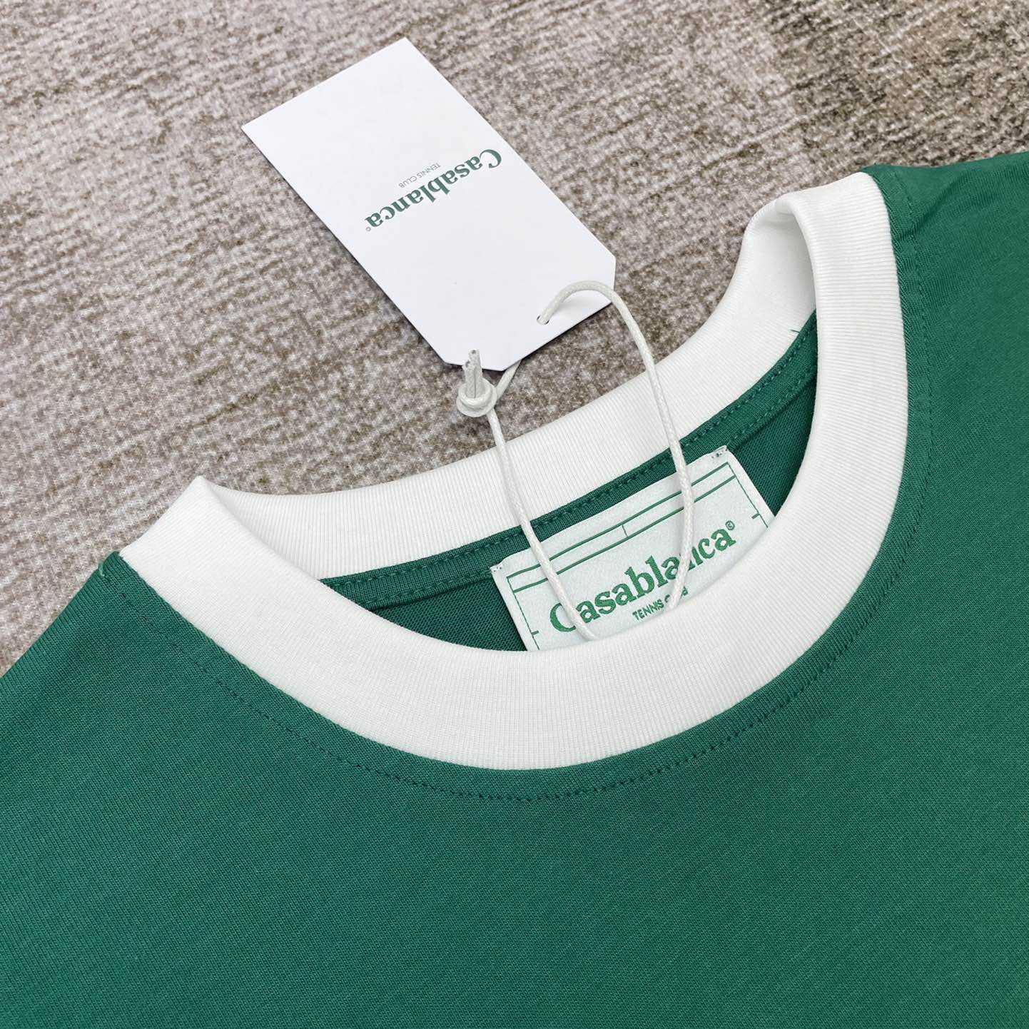 Casablanca Cotton T-Shirt   C909 - DopestKickz