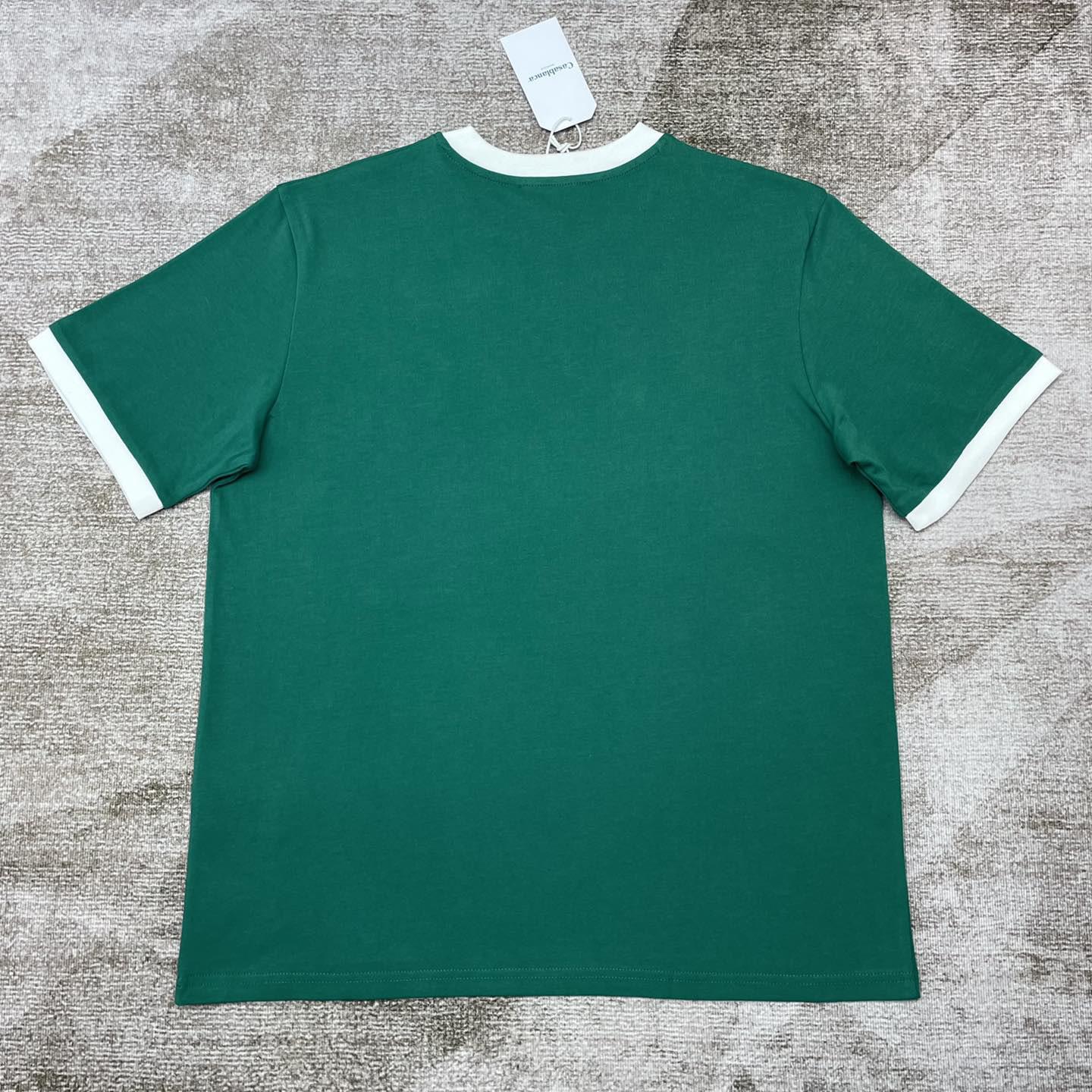 Casablanca Cotton T-Shirt   C909 - DopestKickz