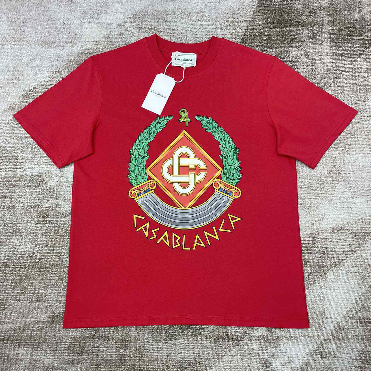 Casablanca Casa Crest Tee   C925 - DopestKickz