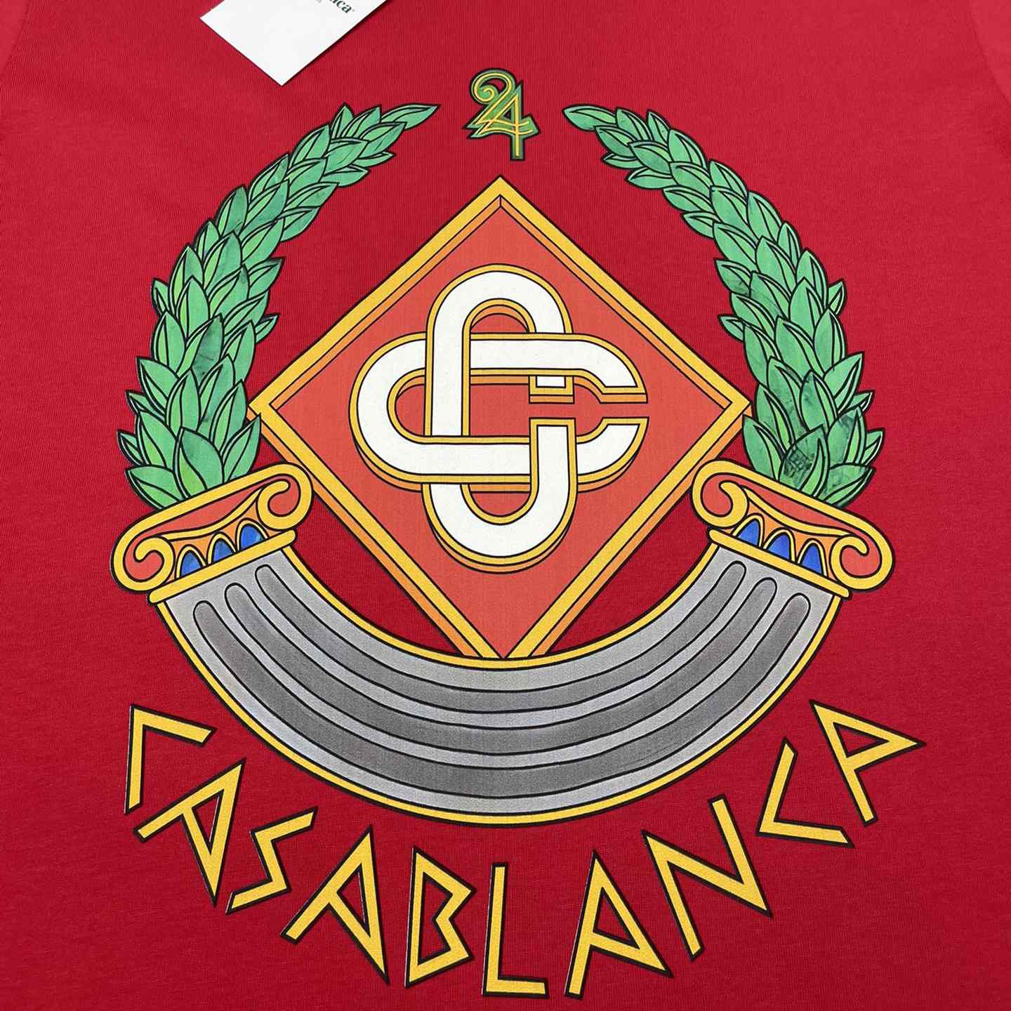 Casablanca Casa Crest Tee   C925 - DopestKickz