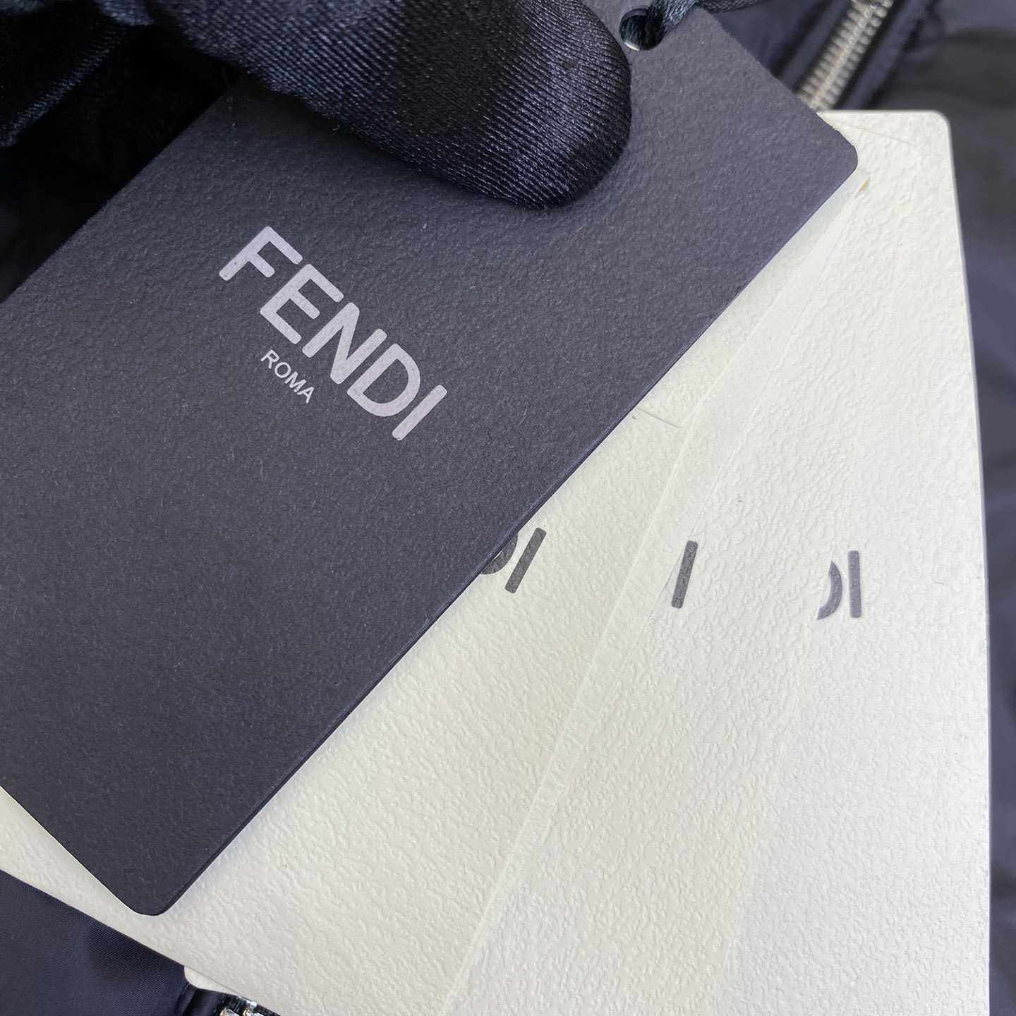 Fendi Logo-patch Reversible Puffer Jacket - DopestKickz