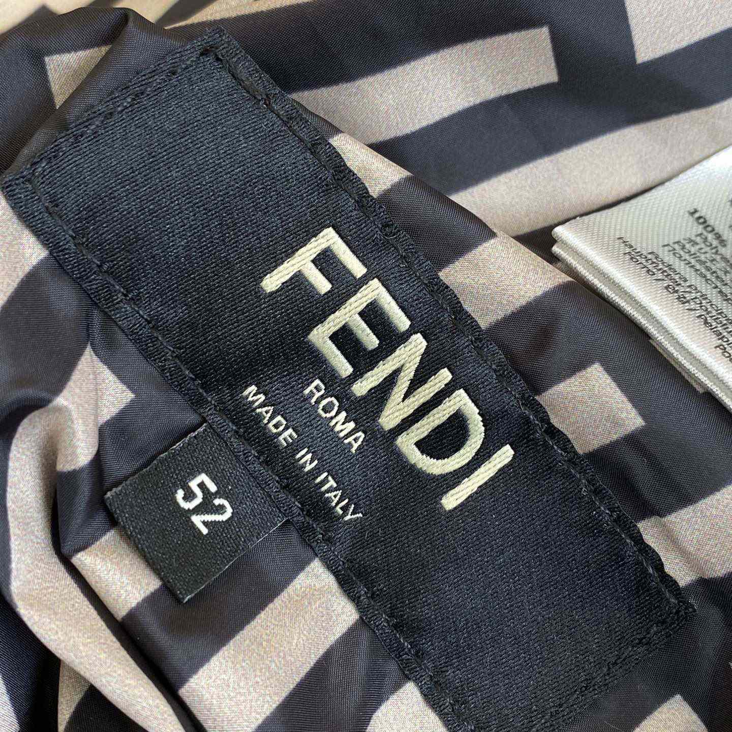 Fendi Logo-patch Reversible Puffer Jacket - DopestKickz