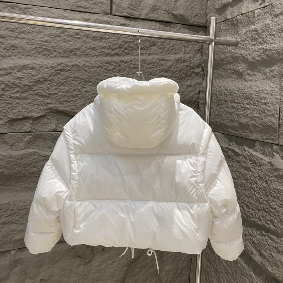 Prada Re-Nylon Convertible Cropped Down Jacket - DopestKickz