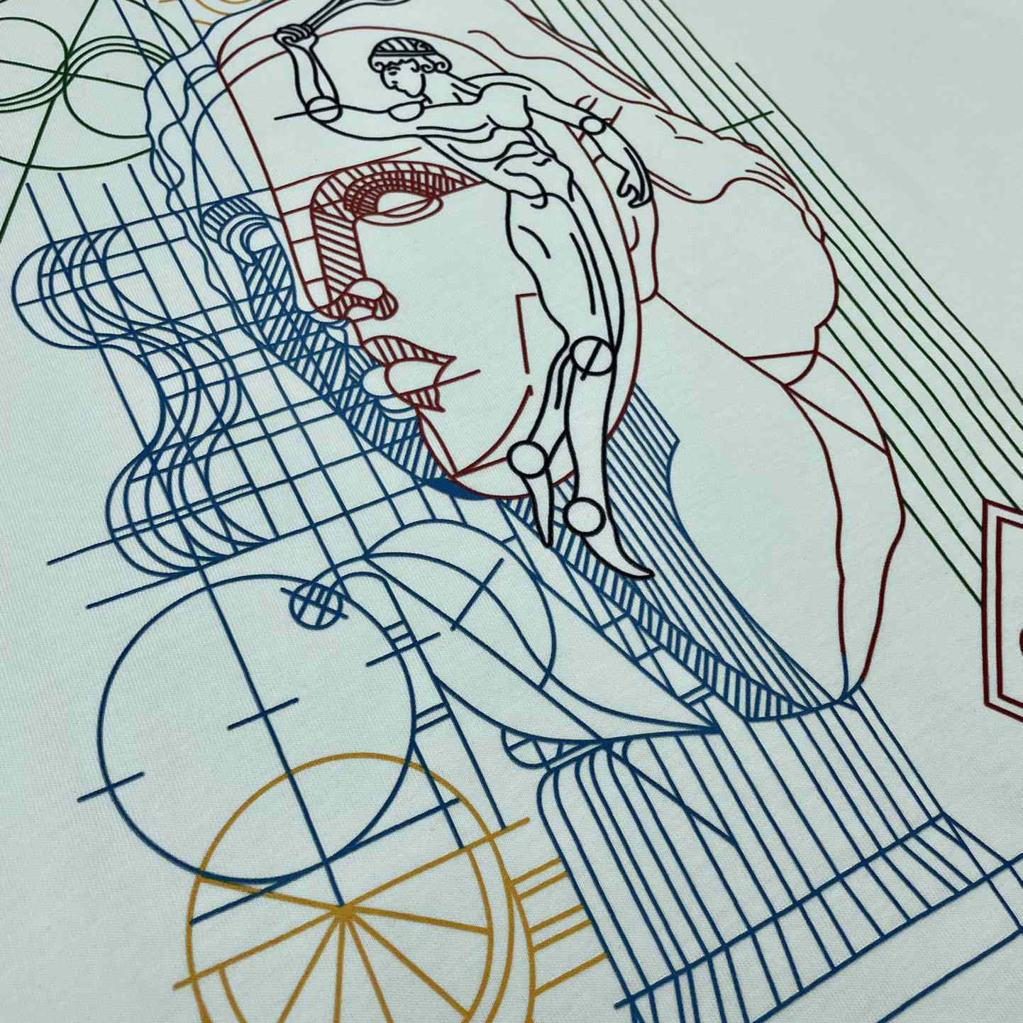 Casablanca Tennis Play In Progress T-shirt   C900 - DopestKickz