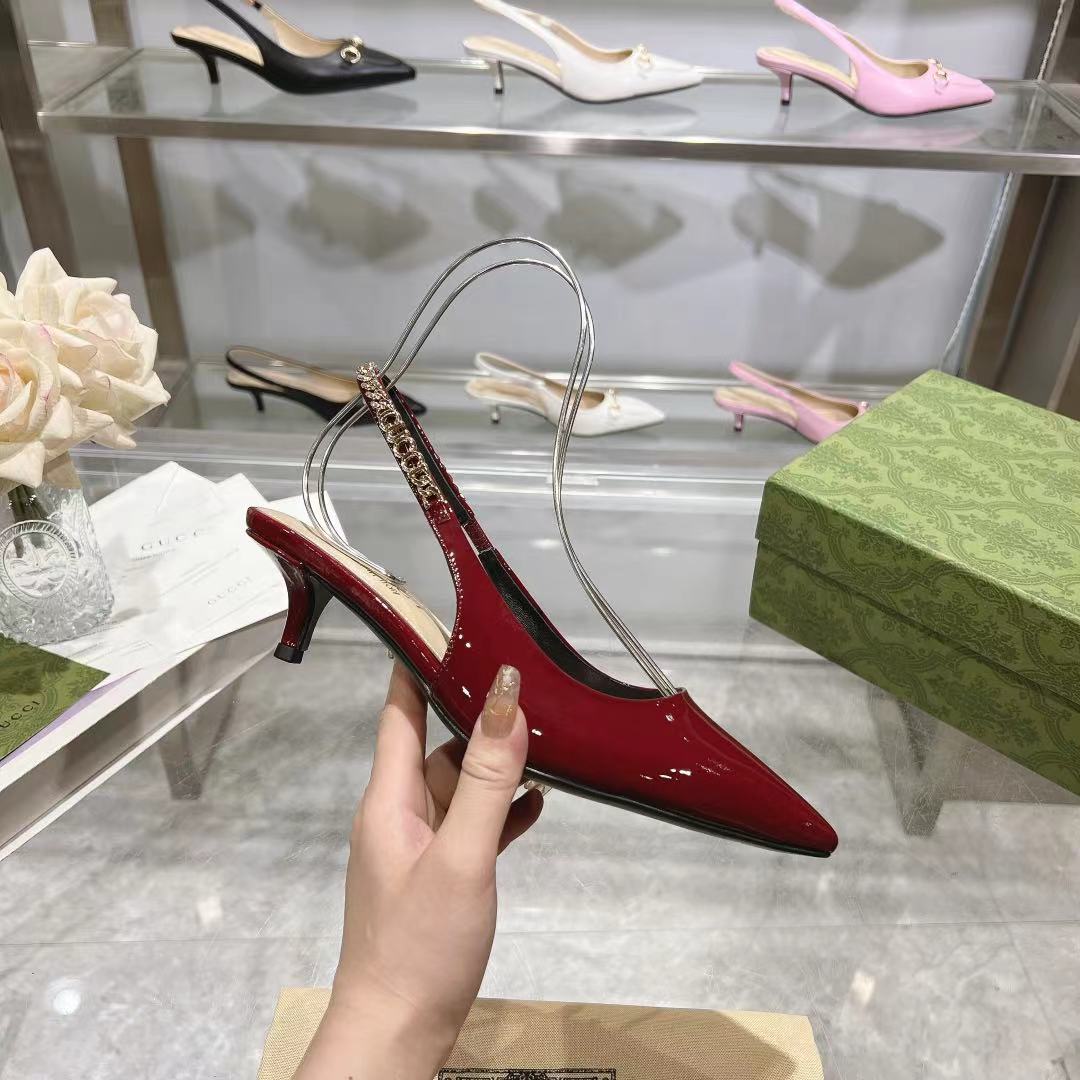 Gucci Signoria Slingback Pump - DopestKickz