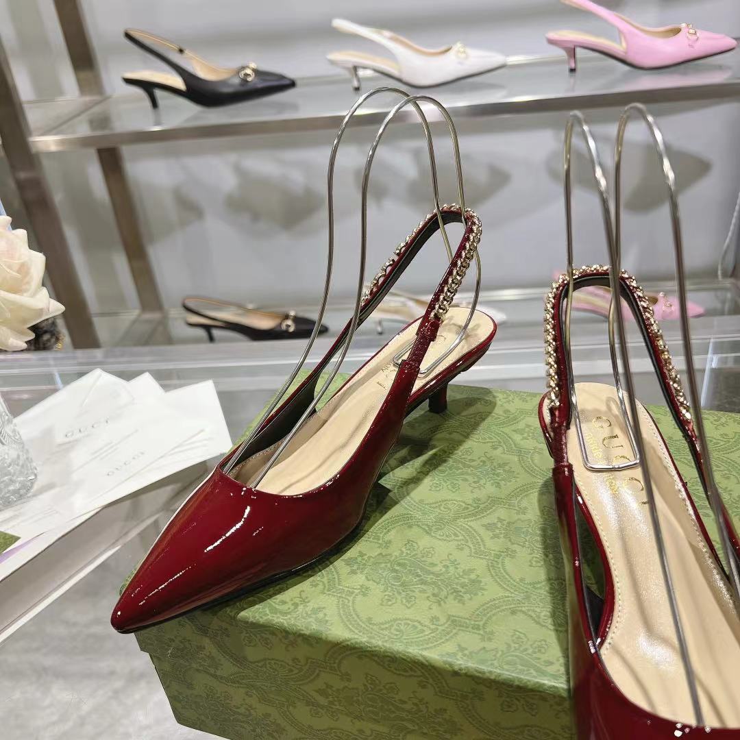 Gucci Signoria Slingback Pump - DopestKickz