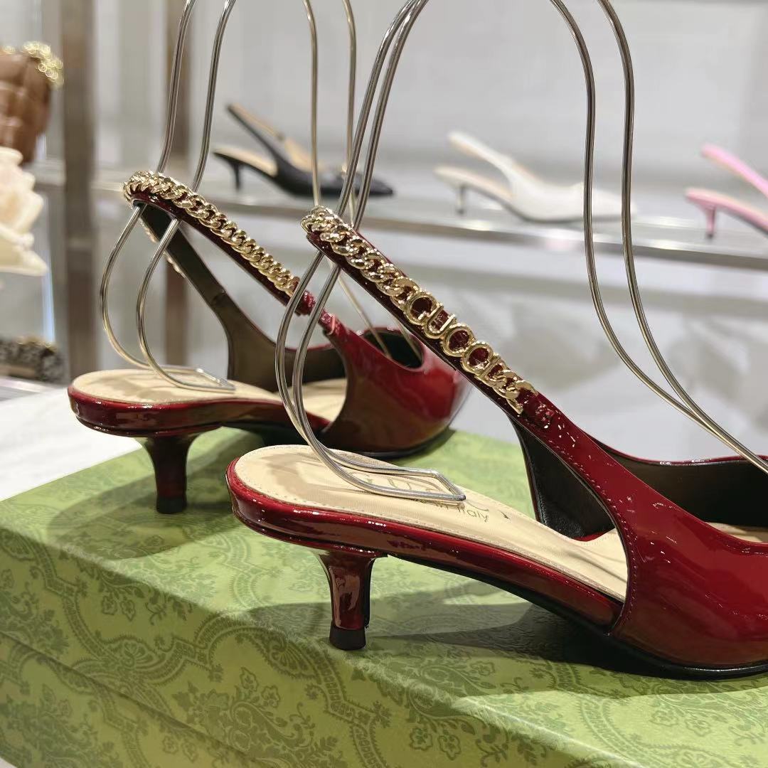 Gucci Signoria Slingback Pump - DopestKickz