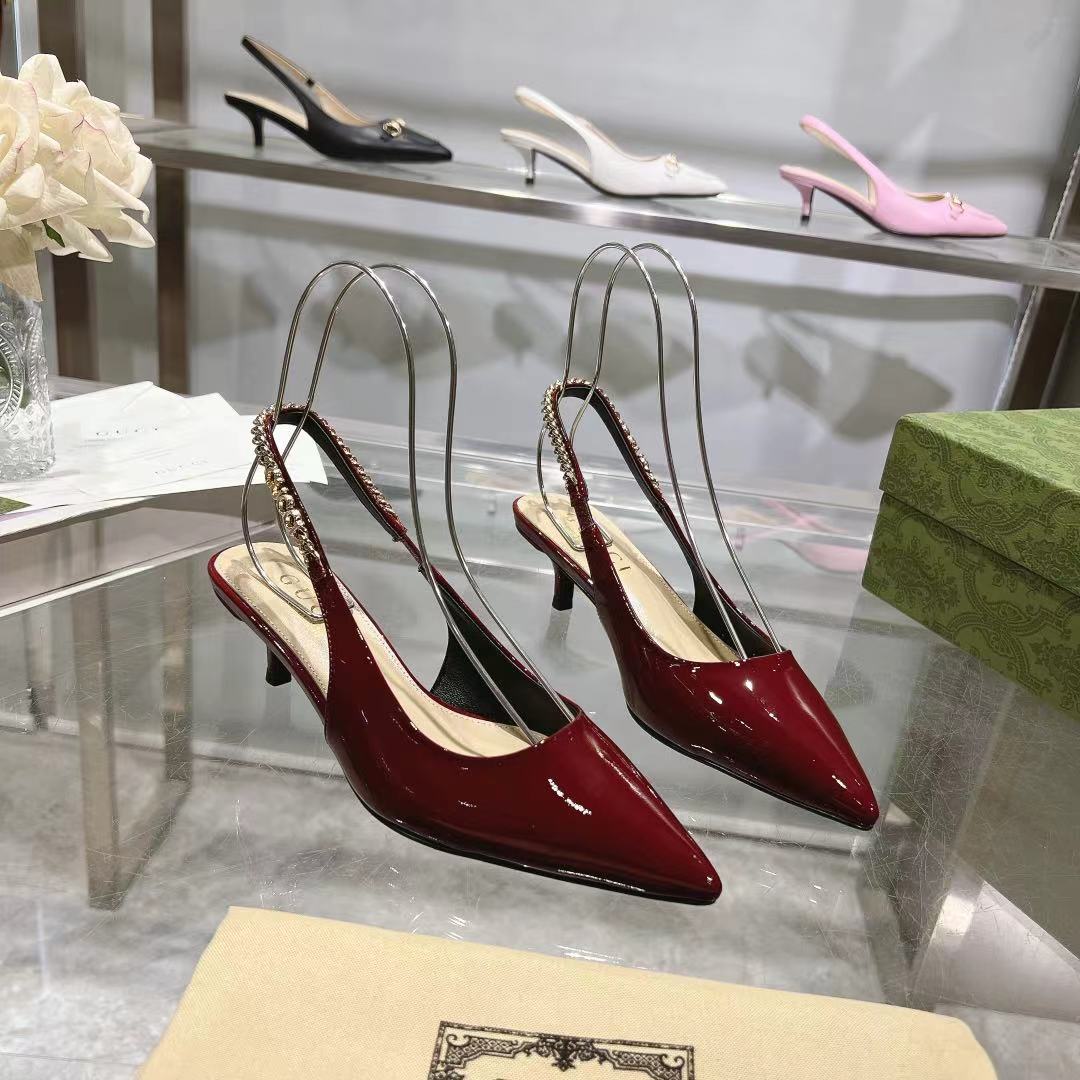 Gucci Signoria Slingback Pump - DopestKickz