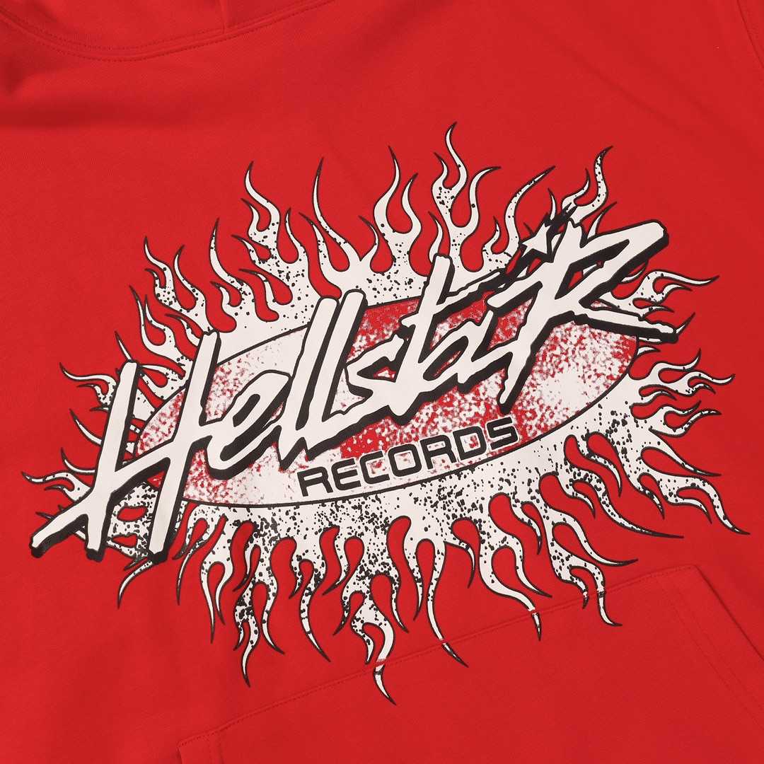 Hellstar Records Red Hoodie - DopestKickz