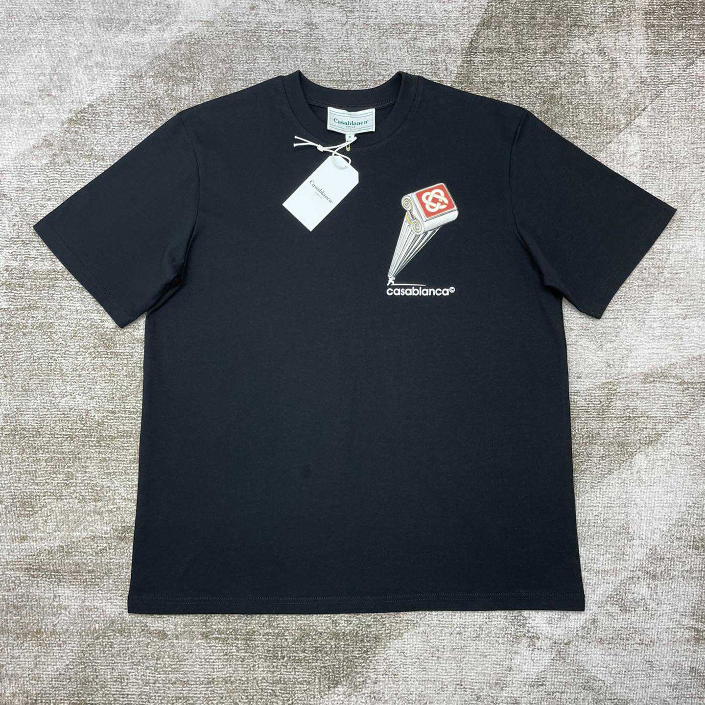 Casablanca Leaning Column T-Shirt   C906 - DopestKickz