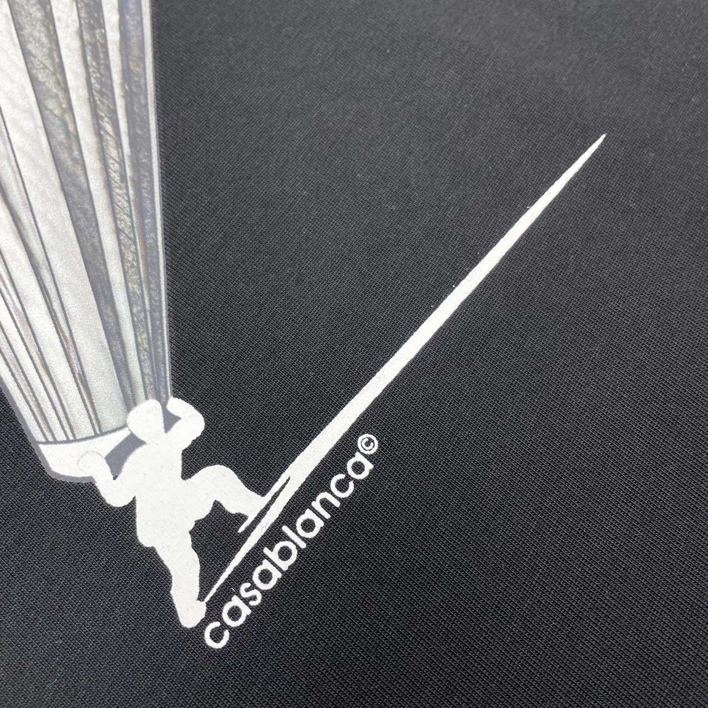 Casablanca Leaning Column T-Shirt   C906 - DopestKickz