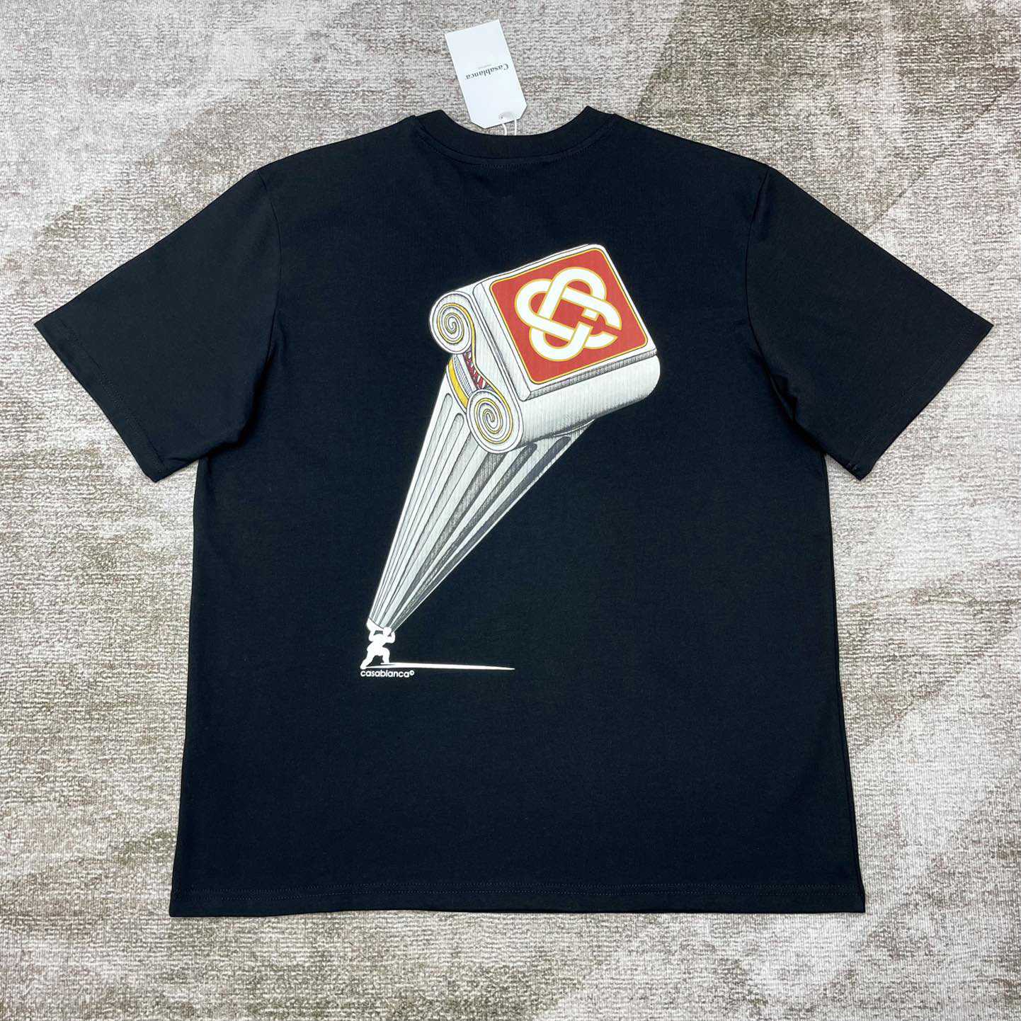 Casablanca Leaning Column T-Shirt   C906 - DopestKickz