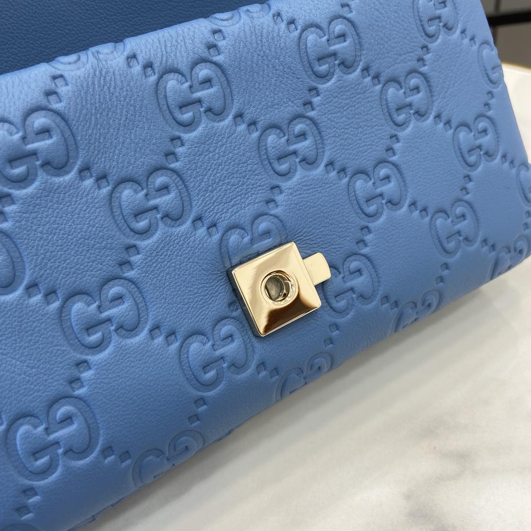 Gucci GG Milano Mini Top Handle Bag - DopestKickz
