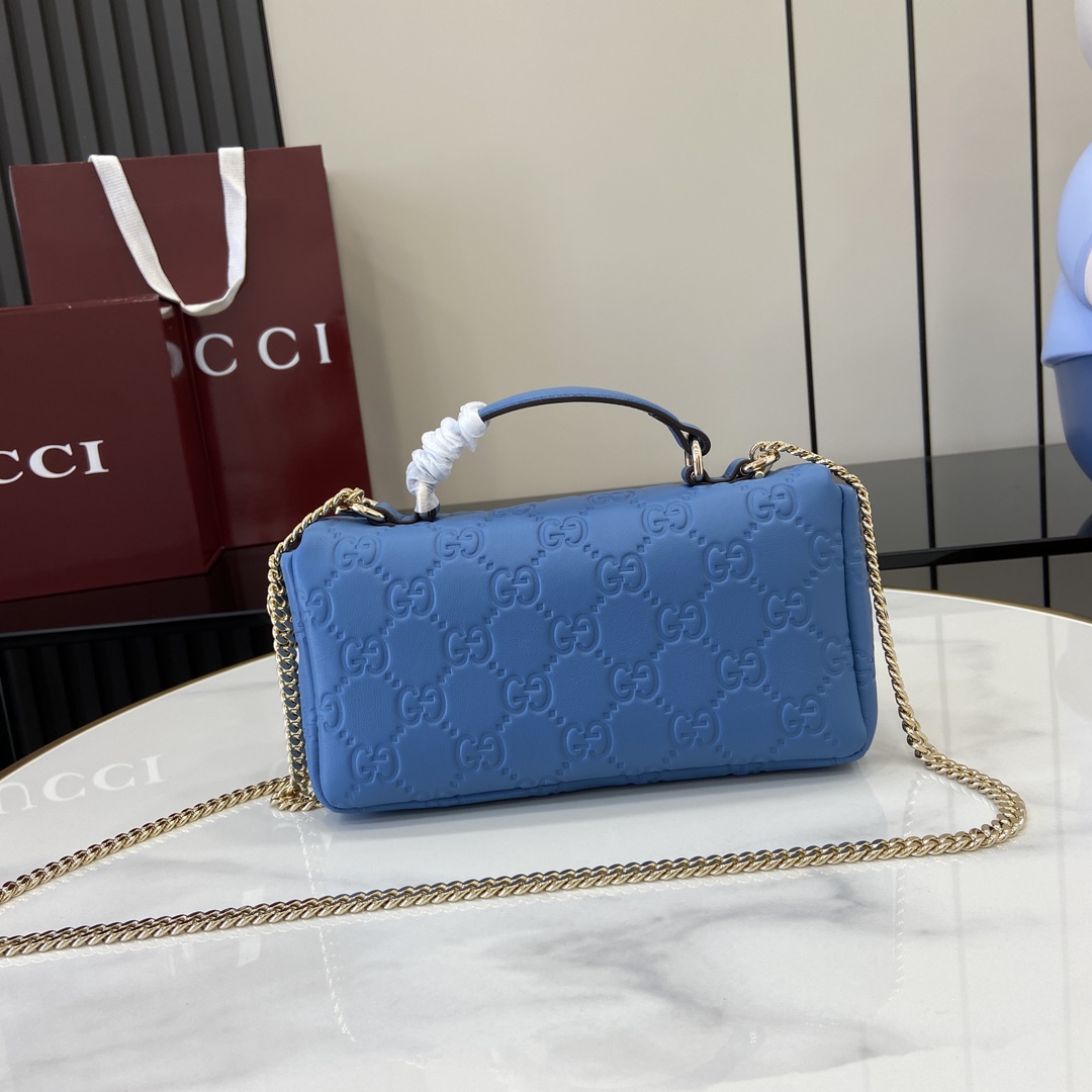 Gucci GG Milano Mini Top Handle Bag - DopestKickz