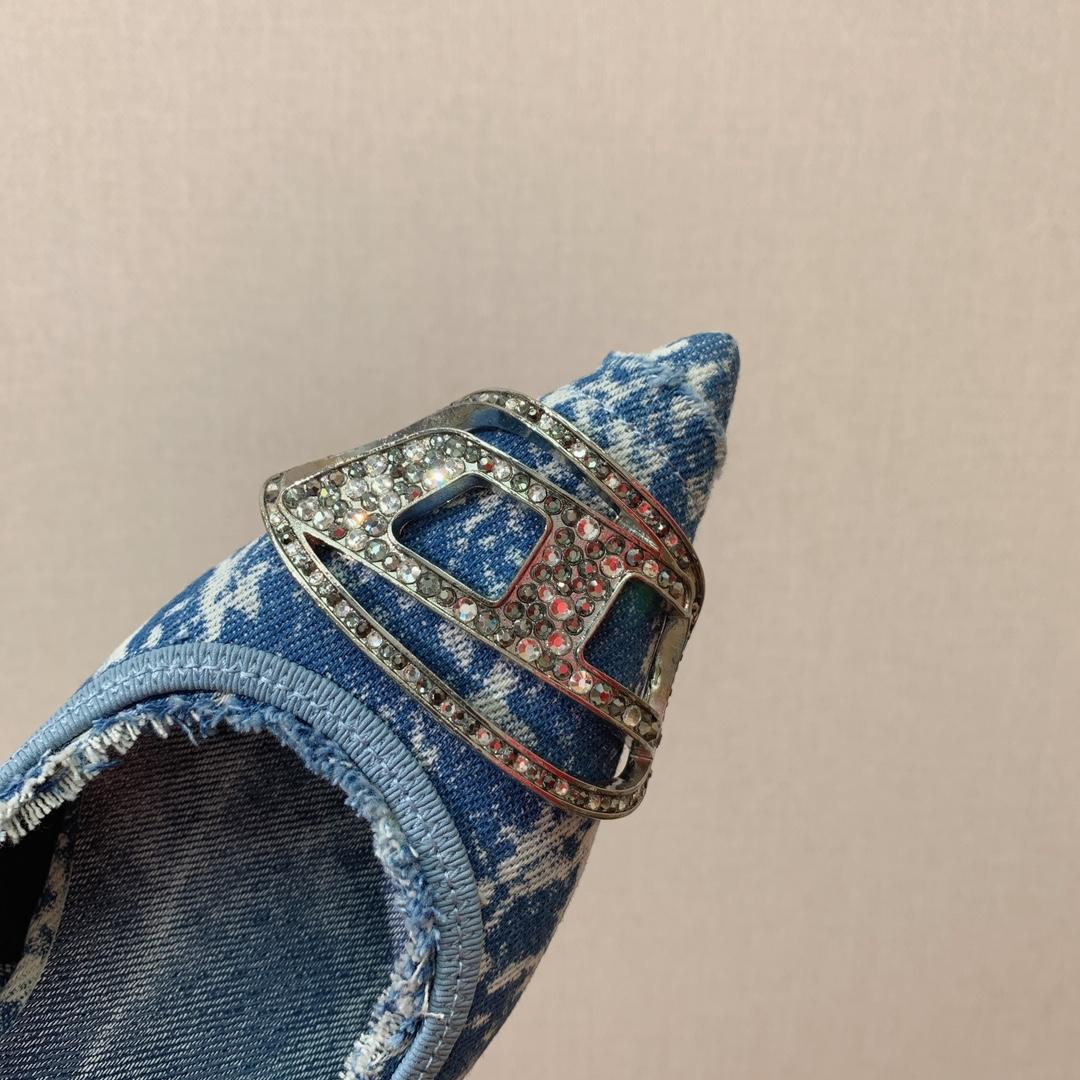 Diesel Women's Blue Venus Heels - DopestKickz