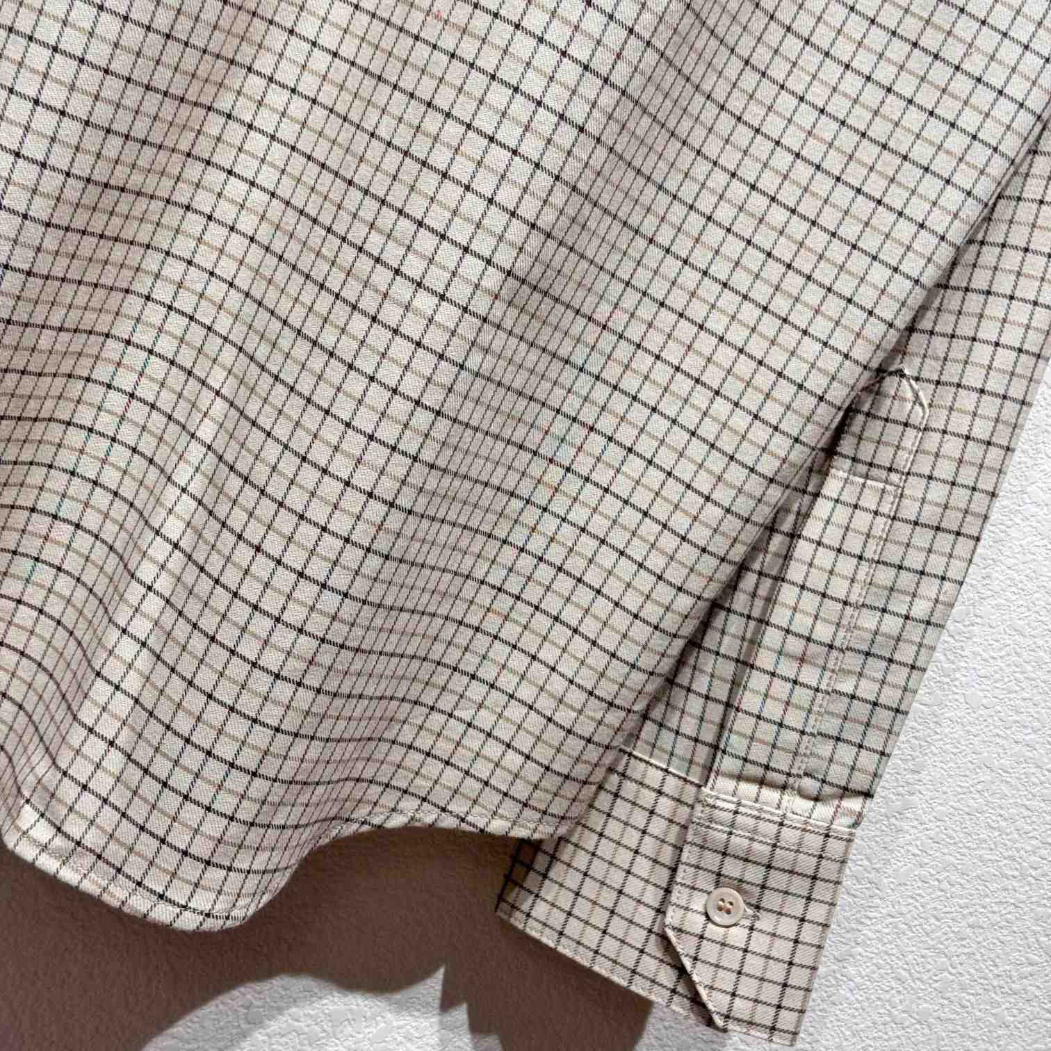 Celine Logo-Embroidered Checked Cotton Shirt - DopestKickz