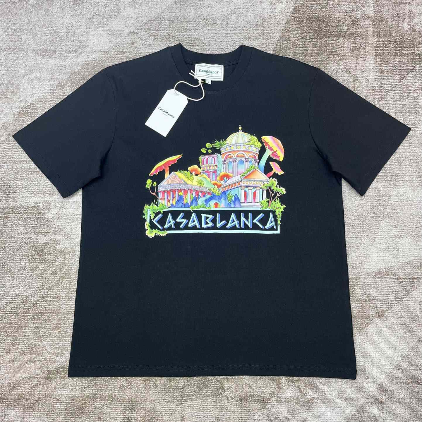 Casablanca The Road To Knowledge Printed T-shirt     C905 - DopestKickz