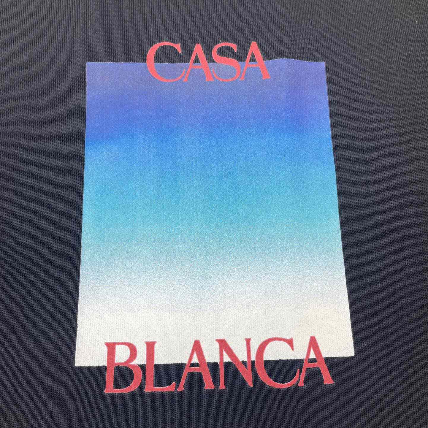 Casablanca Gradient Casa Logo T-shirt     C916 - DopestKickz