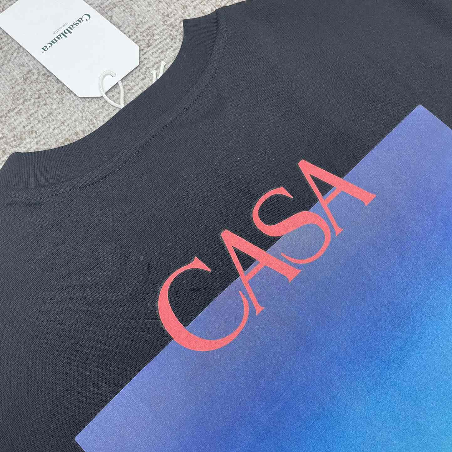 Casablanca Gradient Casa Logo T-shirt     C916 - DopestKickz