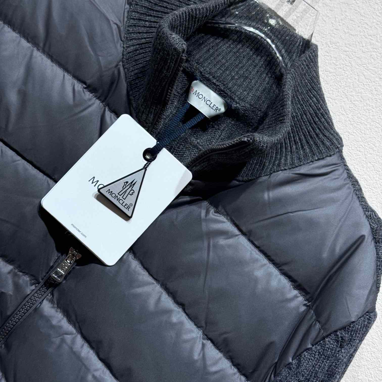 Moncler Padded Wool Zip-up Cardigan - DopestKickz