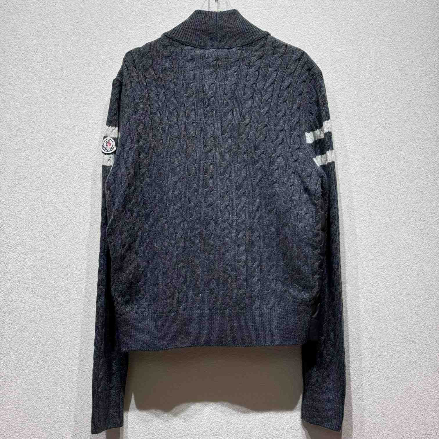 Moncler Padded Wool Zip-up Cardigan - DopestKickz
