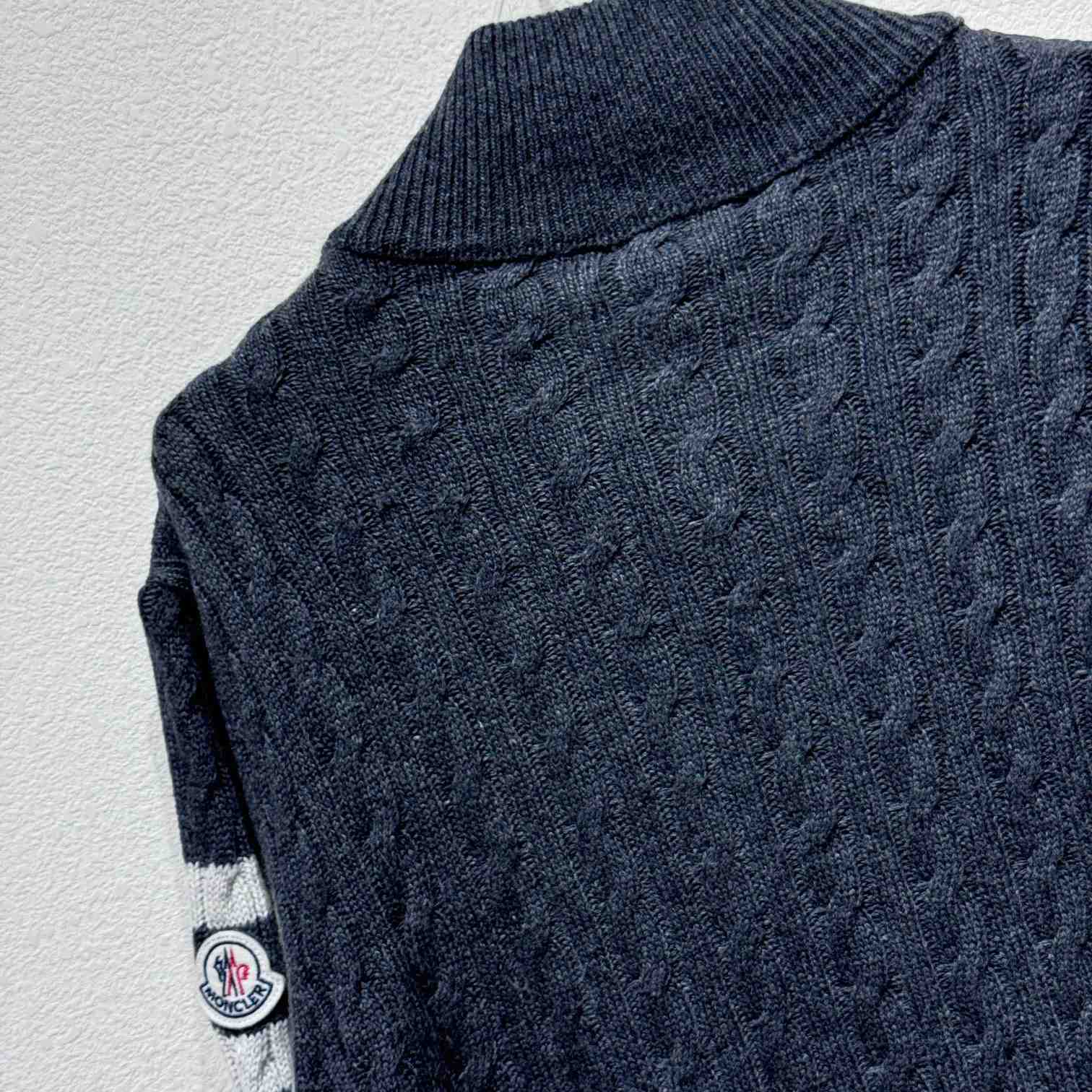 Moncler Padded Wool Zip-up Cardigan - DopestKickz