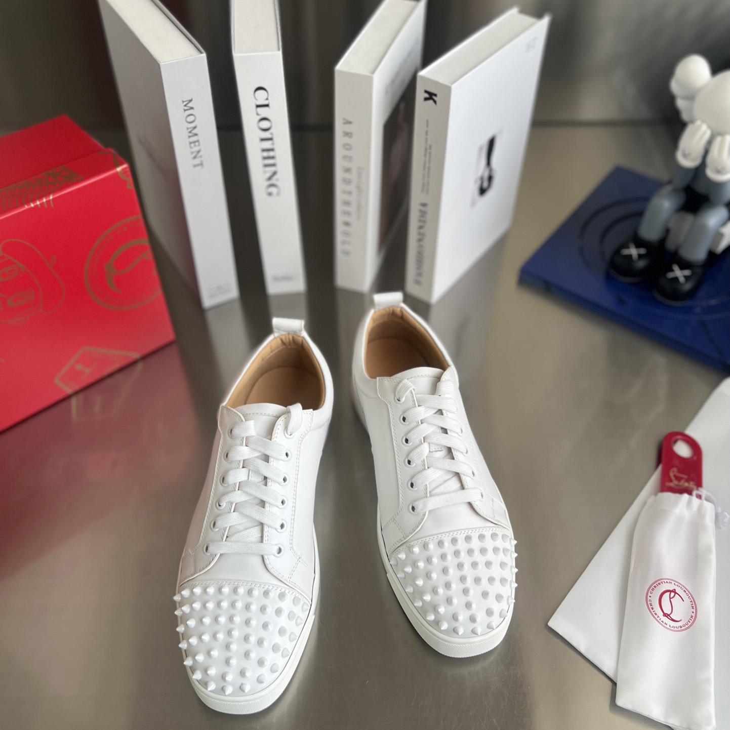 Christian Louboutin Louis Junior Spikes Sneakers - DopestKickz