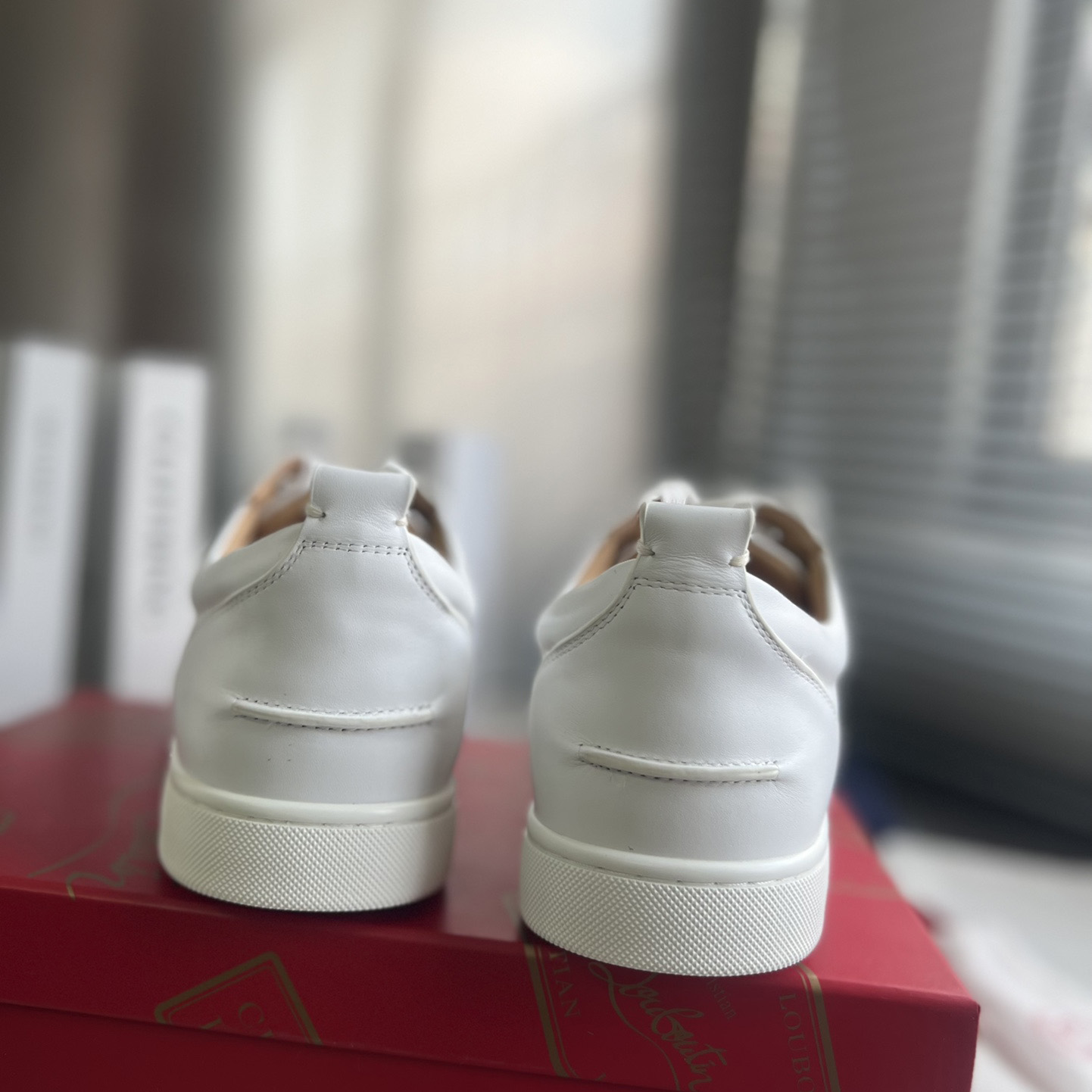 Christian Louboutin Louis Junior Spikes Sneakers - DopestKickz