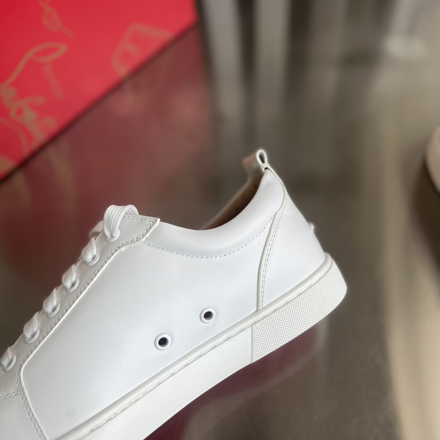 Christian Louboutin Louis Junior Spikes Sneakers - DopestKickz