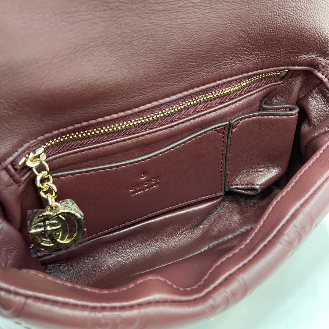 Gucci GG Milano Mini Top Handle Bag - DopestKickz