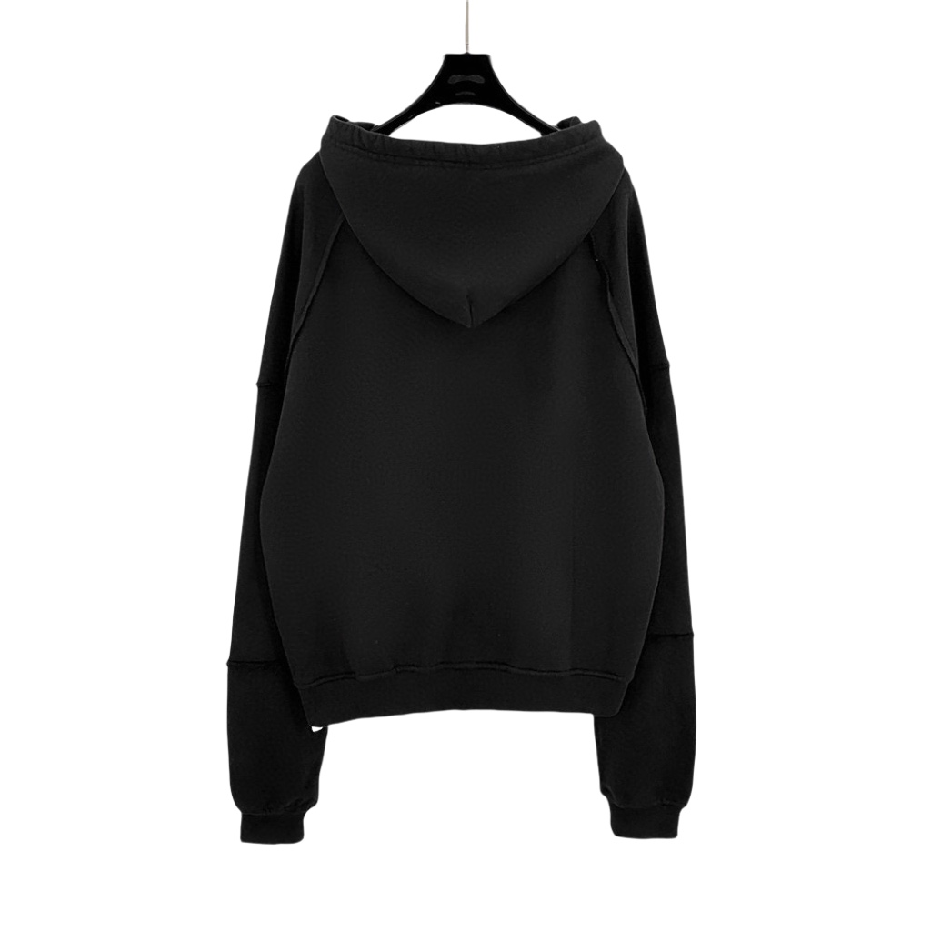 Rick Owens Cotton Zip-up Hoodie - DopestKickz